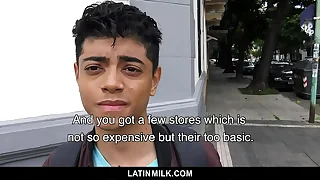 LatinLeche - Trickster Cameraman Pounds A Cute Latino Boy&rsquo;s Asshole Break
